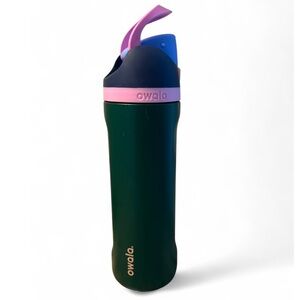 Owala FreeSip Water Bottle “Forest Fairy” Green and Pink 24oz